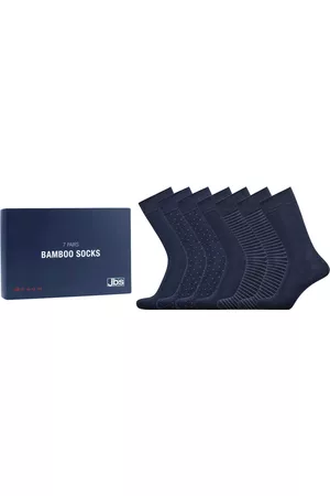 JBS Sokken - Giftbox 7-pack bamboe sokken mix print