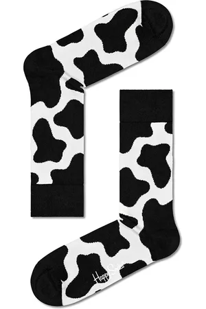 Happy Socks Sokken - Sokken cow zwart & wit