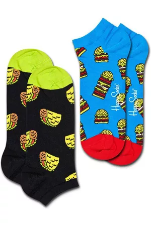 Happy Socks Sokken - 2-pack sneakersokken foodie