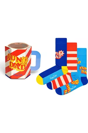 Happy Socks Giftbox 3-pack sokken father of the year