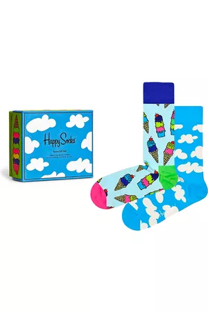 Happy Socks Giftbox 2-pack sokken sunny day