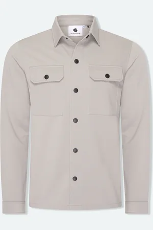 Solution Clothing Aspect Overshirt Grey maat M