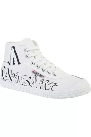 Kawasaki Dames Sneakers - Sneakers Graffiti Canvas Boot K202415 1002 White