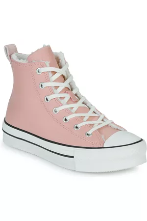 Converse Meisjes Sneakers - Hoge Sneakers Chuck Taylor All Star Eva Lift Platform Leather Hi