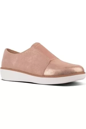 FitFlop Dames Lage sneakers - Lage Sneakers LACELESS DERBY GLIMMERSUEDE APPLE BLOSSOM