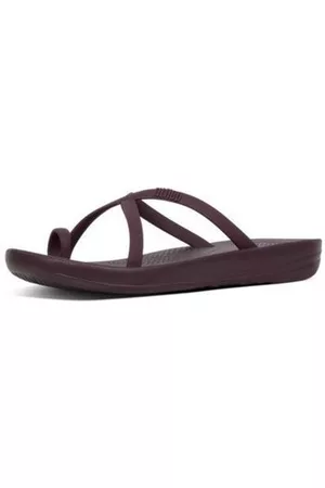 FitFlop Dames Teenslippers - Teenslippers iQUSION WAVE SLIDES - WILD AUBERGINE es