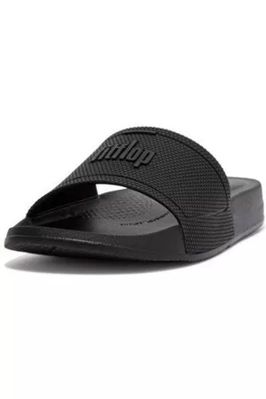 FitFlop Dames Slippers - Slippers IQUSHION SLIDES ALL BLACK