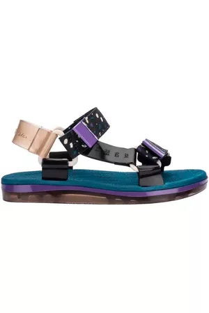 Melissa Sandalen Papete+Rider - Blue/Purple/Beige