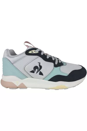 Le Coq Sportif Dames Sneakers - Sneakers Lcs r500 w pop LCS R500 GALET/PASTEL TURQUOISE