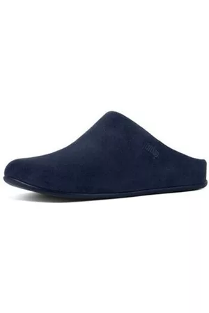 FitFlop Dames Pantoffels - Pantoffels CHRISSIE SHEARLING MIDNIGHT NAVY