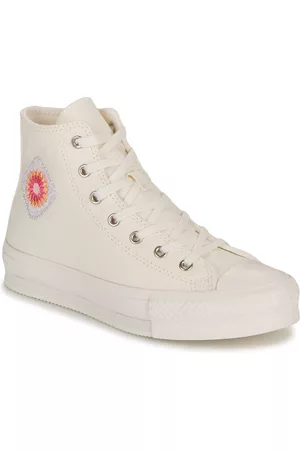 Converse Meisjes Sneakers - Hoge Sneakers CHUCK TAYLOR ALL STAR EVA LIFT - EGRET/VINTAGE WHITE