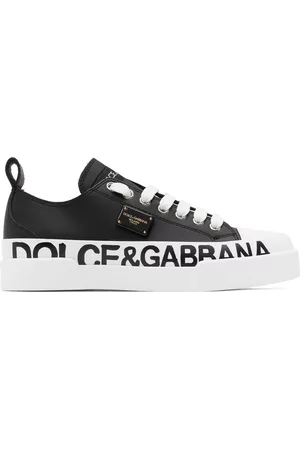 Dolce & Gabbana Dames Sneakers - Black Portofino Sneakers