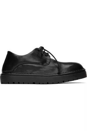 MARSÈLL Dames Veterschoenen - Black Gomme Pallottola Derbys