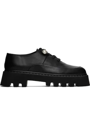 Nicholas Kirkwood Dames Veterschoenen - Black Pearlogy Derbys