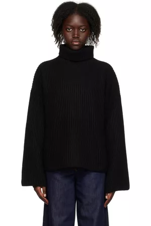Dagmar Dames Coltruien - Black Azalea Turtleneck