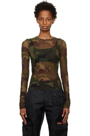 Camouflage discount shirt dames