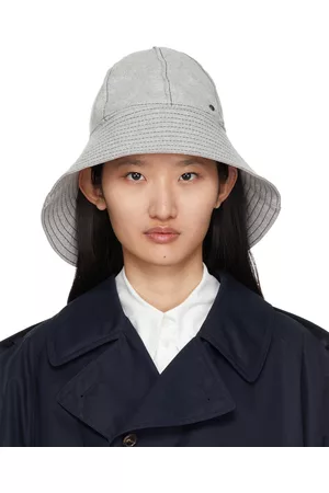 Le Mont St Michel Dames Hoofddeksels - Grey Wool Julianne Hat