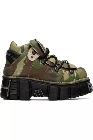 Vetements Heren Platform - Khaki New Rock Edition Platform Sneakers