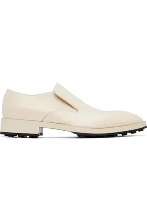 Jil Sander Off-White Pointed Loafers