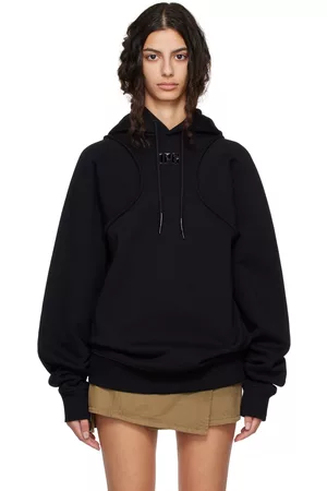 Jean Paul Gaultier Dames Hoodies - Black JPG Hoodie