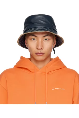 Jacquemus Heren Hoeden - Navy 'Le Bob Mentalo' Hat