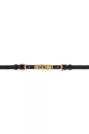 Moschino Dames Riemen - Black Chain Belt