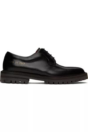 COMMON PROJECTS Black Leather Derbys