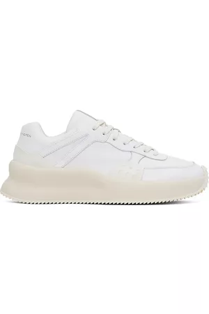 DRIES VAN NOTEN Heren Platform - White & Off-White Platform Sneakers