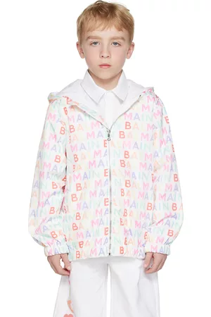 Balmain Donsjassen - Kids Multicolor Printed Jacket