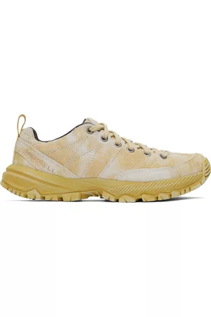 Merrell Dames Sneakers - Off-White & Yellow MQM Ace FP Sneakers