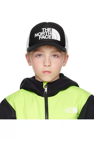 The North Face Petten - Kids Black Logo Trucker Cap