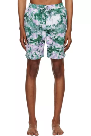 Isabel Marant Heren Shorts - Green Hydra Swim Shorts