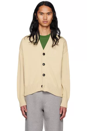 Ami Heren Cardigans - Beige Ami de Cœur Cardigan