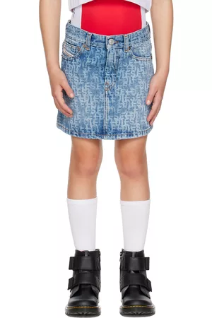 Diesel Meisjes Jeansrokken - Kids Blue Gianna-Np Denim Skirt