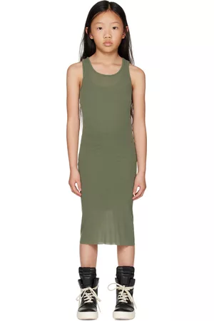 Rick Owens Meisjes Jurken - Kids Green Tank Dress