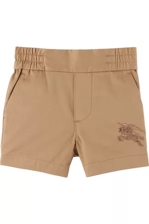 Burberry Shorts - Baby Beige EKD Motif Shorts
