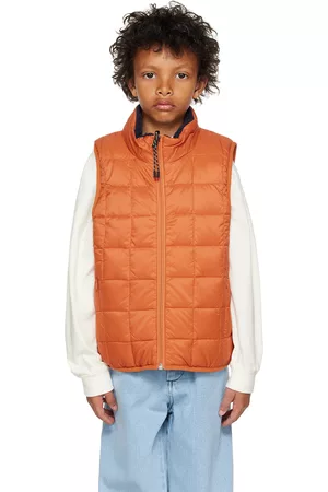 TAION Vesten - Kids Navy & Orange Reversible Vest
