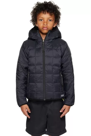 TAION Donsjassen - Kids Black Reversible Down Jacket