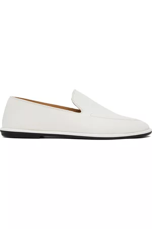 The Row Dames Loafers - Off-White Canal Loafers