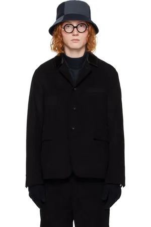 Thom Browne Black Three-Button Blazer