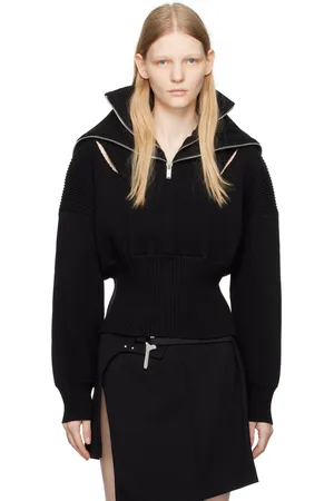 HELIOT EMIL Double Collar Turtleneck