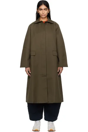 CORDERA Raglan Sleeve Trench Coat