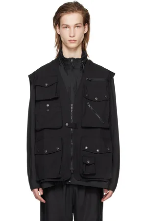 Pins & Needles Black Field Vest