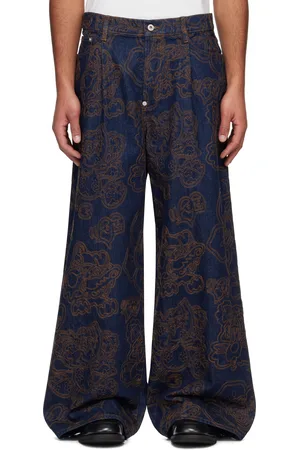 Kenzo Navy Paris VERDY Edition Buggy Fit Jeans