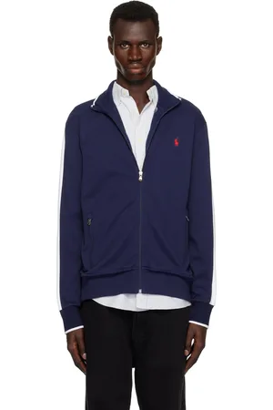 Ralph Lauren Navy Interlock Track Jacket