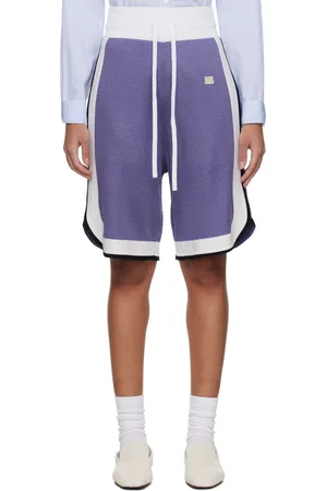 WALES BONNER Purple Rio Shorts
