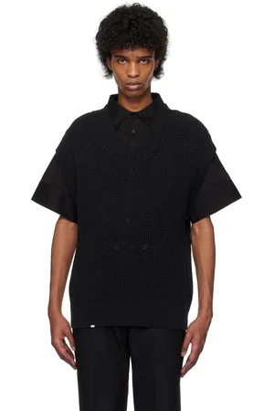 C2H4 Black Uniformity Knit Vest