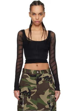 Vetements Logo Stockings Top