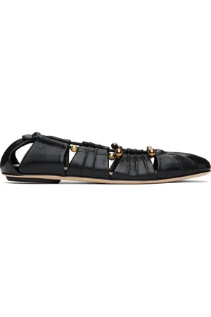 Chloé Black Luna Ballerina Flats