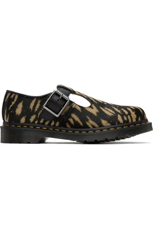 Dr. Martens Black T-Bar Loafers